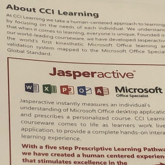 Microsoft Office Outlook 2016 Certification Guide  -New Sealed - Picture 9 of 10